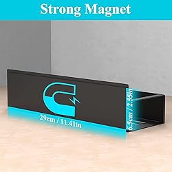 HuggieGems 6 Pack Magnetic Spice Storage Rack