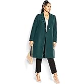 City Chic Women's Plus Size Coat - Effortless Chic