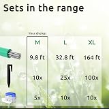 ECENCE Robotic Lawn Mower Accessory Kit: 3m Wire, 5 Connectors, 10 Nails view 7