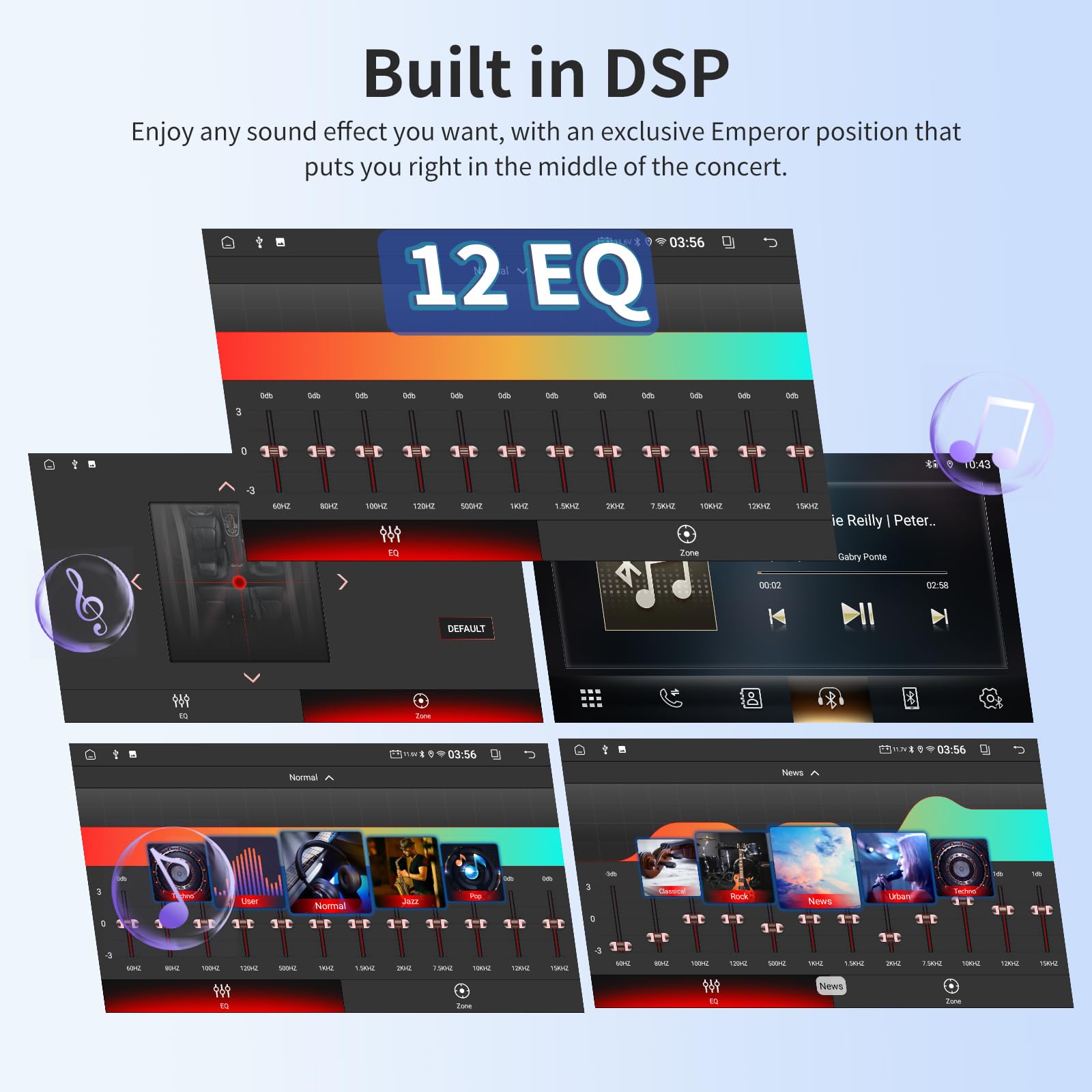 Car Stereo Radio for Toyota Tacoma 2005-2015 Radio Replacement 9 inch Touch Screen Wireless CarPlay & Android Auto Support GPS Navigation Bluetooth 4G WiFi DSP SWC FM Radio Backup Camera