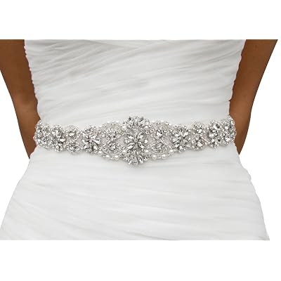Lovful Bridal Crystal Rhinestone Braided Wedding Togo | Ubuy display picture 1