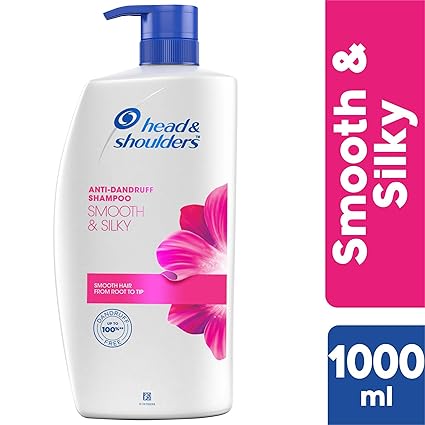 Head & Shoulders Smooth and Silky Shampoo, 1L