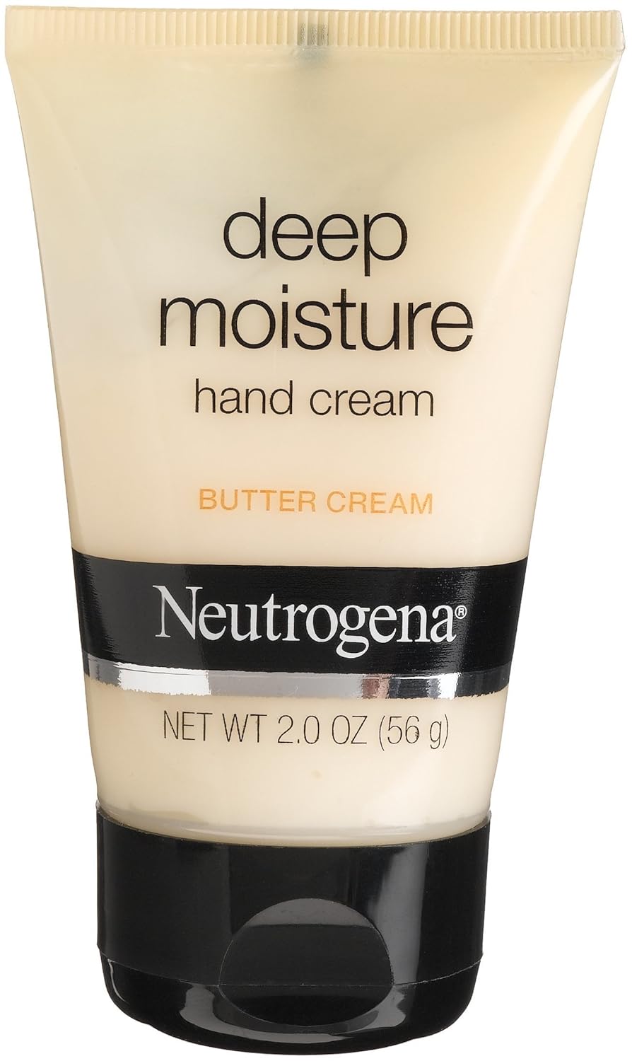 Neutrogena Deep Moisture Hand Cream, Butter Cream, 2 Ounce