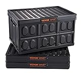 VEVOR 45L Collapsible Storage Bins with Lids 3