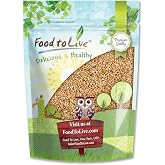 Food to Live Buckwheat Kasha, 5 Pounds &ndash; Grechka, Toasted Whole Groats, Made from Hulled Seeds, Kosher, Bulk. Rich in Dietary Fiber, Copper, Manganese, and Magnesium, Sirtfood