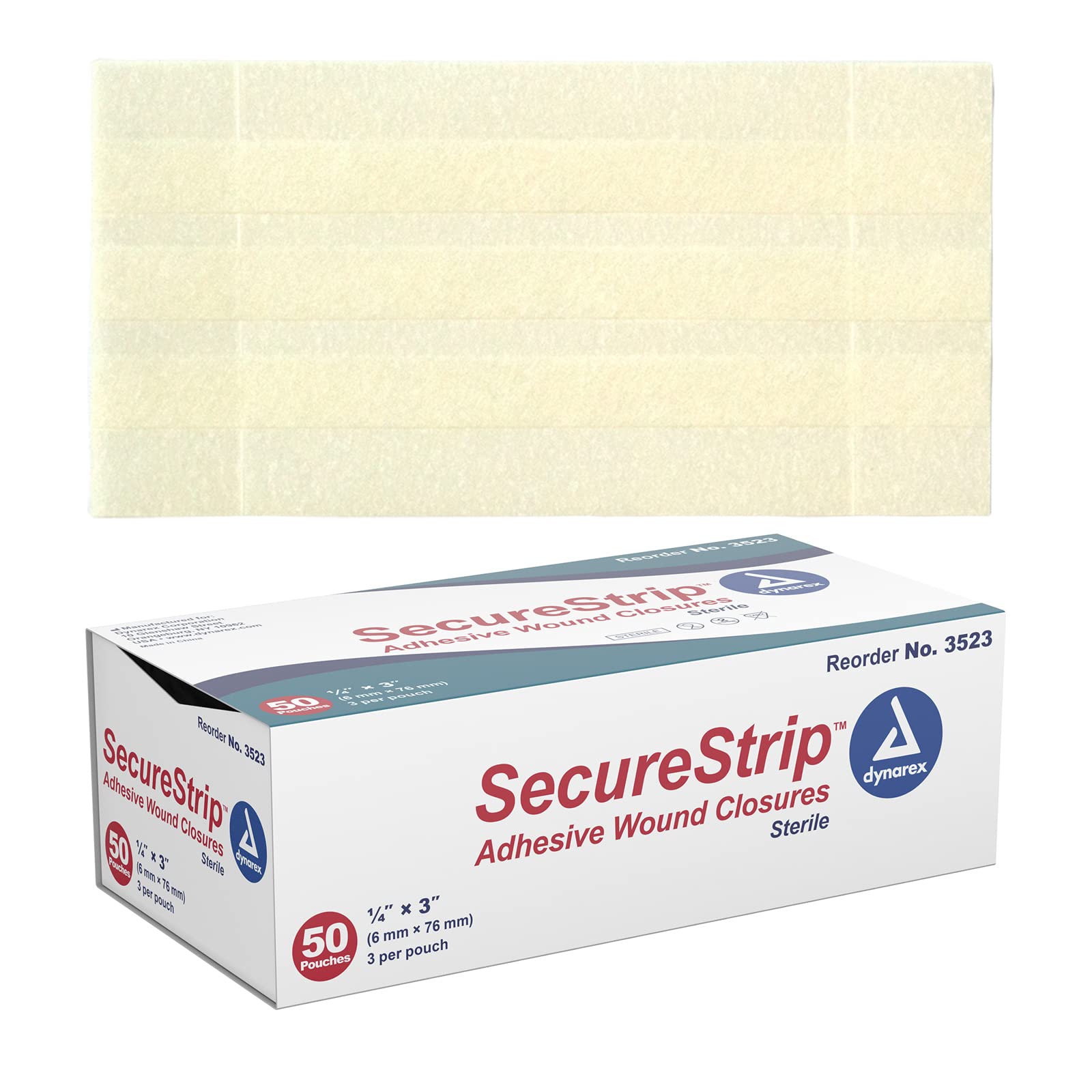Dynarex Wound Closure Strips - Sterile, Provides...