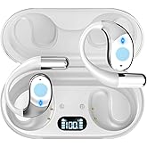 Translation Earbuds, 3-in-1 AI Language Translator Earbuds with Premium Sound, Long Battery Life, Translating Earbuds with Charging Case for Business, Learning, and Travel, White(No Subscription Fee)