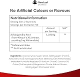 NEW LEAF Ashwagandha Gummies 1200mg 3 Month Supply 5% Withanolides UK Made view 7