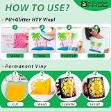 VINYL FROG 60pcs Cricut Accessories Bundle Permanent Vinyl HTV Mats Tools view 8