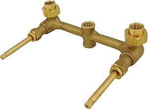 2 knob shower valve