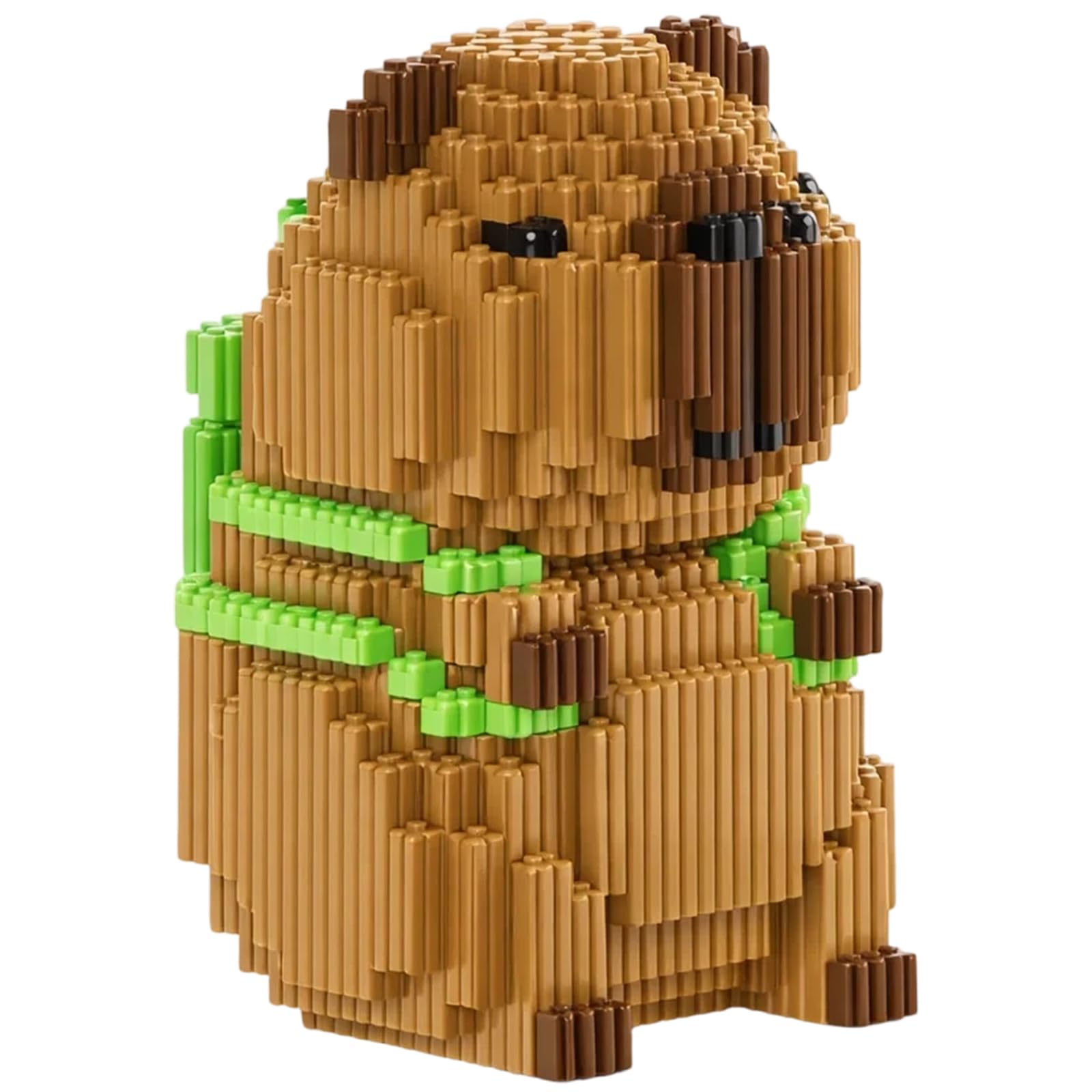 Cartoon Mini Building Blocks Capybara DIY Blocks, Creative Building Activity for Adults and Children, Stress Relief Construction Project, Desk Decoration Piece for Home and Office
