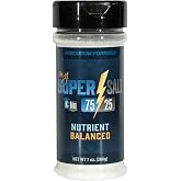 My SUPER SALT 75:25 &ndash; The Nutrient Balanced Salt for Food &amp; Hydration, 7 oz