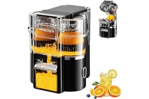 100W Electric Juicer Machine – 500ml Twin Citrus Juice Maker with 18000 RPM High-Speed Motor, Easy-to-Clean & Dishwasher-Safe