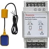 Roamoris AC 110V Sump Pump Float Switch Relay,Automatic Water Level Controller, Liquid Relay,Level Sensor Detector with 9.8Ft Float Switch for Sewage Pump,Tank, Septic Tank,NF01