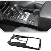 JeCar for 4Runner Interior Trim Center Console Gear Shift Panel Cover for 2010-2024 Toyota 4Runner (Matte Black)