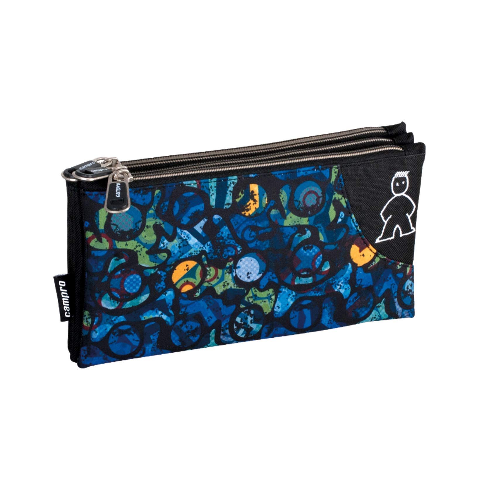 Campro - Children's Luggage, Blue, Black (Perona 56860)