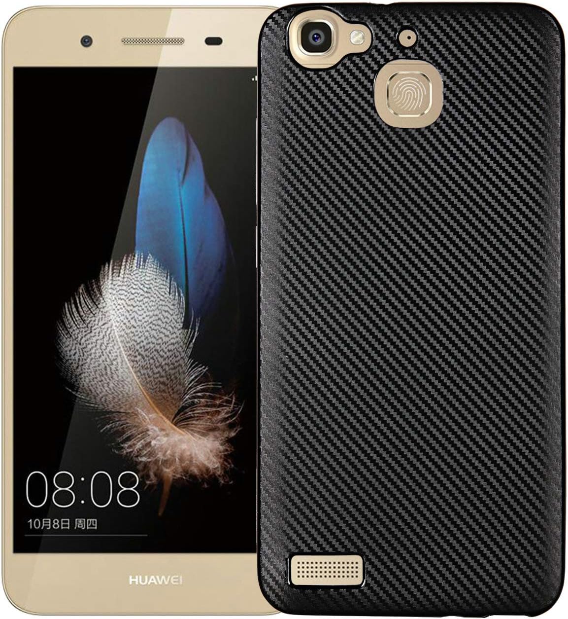 Case for Huawei GR3 TAG-L21 TAG-L22 TAG-L23 TAG-L01 TAG-L03 TAG-L13 Case TPU Silicone Soft Shell Cover Black