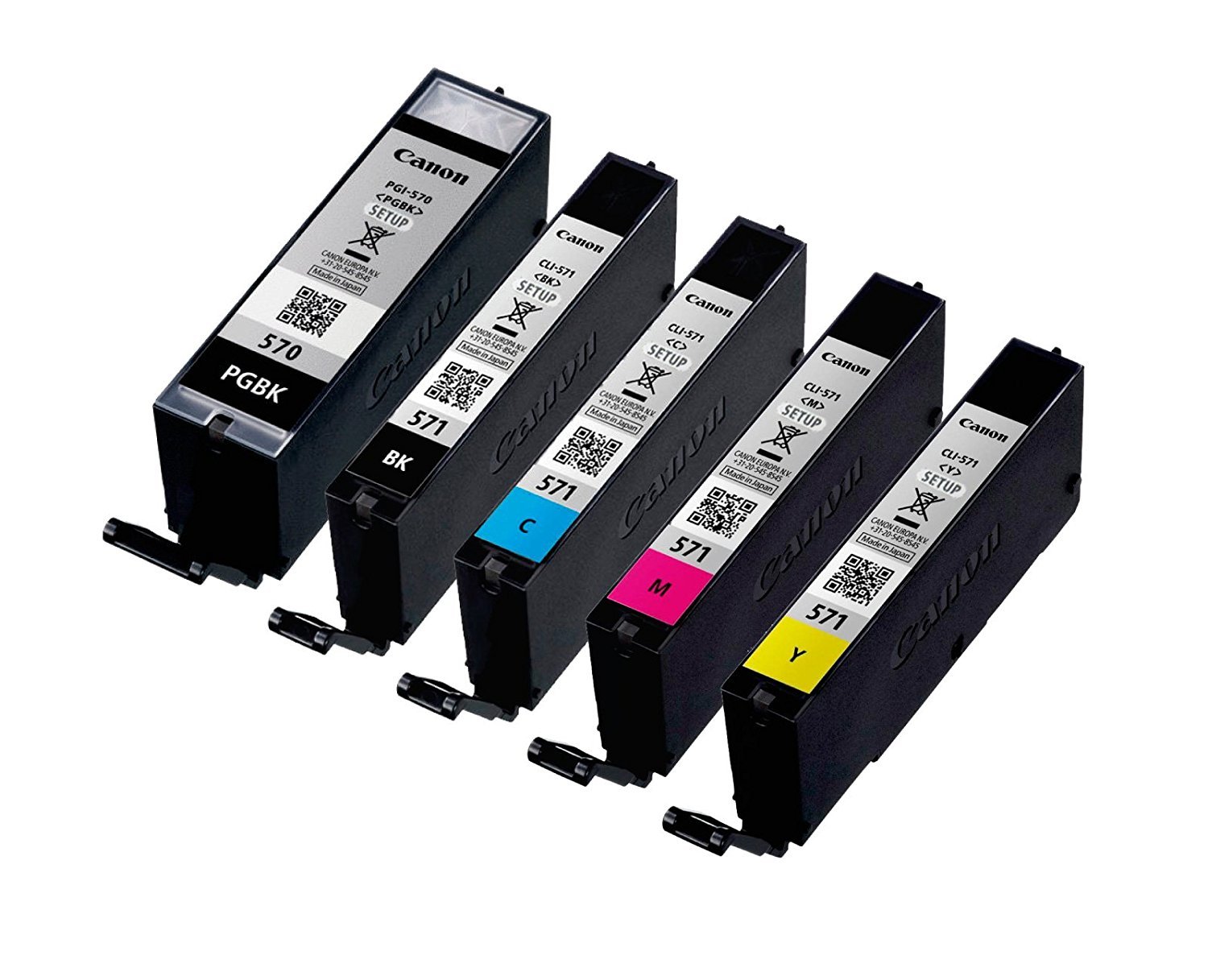 Canon 0372C004 Ink Cartridge - Black (Pack of 5)