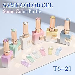 Double Rhythm 6 Pcs 15 ML Gel Polish Set Same Color