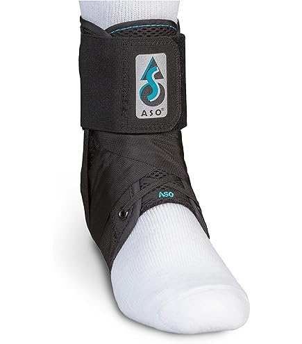 Amazon.com: Med Spec 264014 ASO Ankle Stabilizer, Black, Medium (2