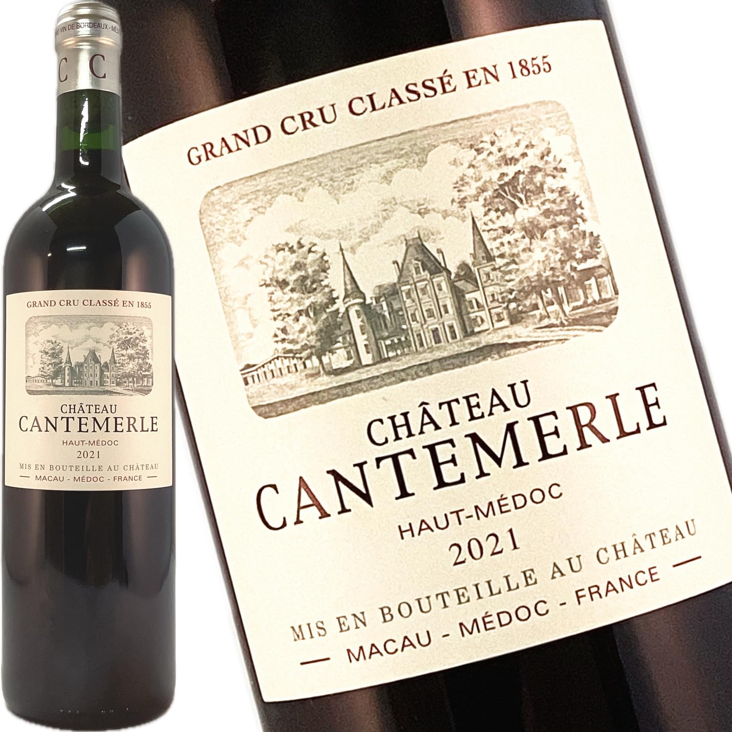 シャトー カントメルル 2021 750ml