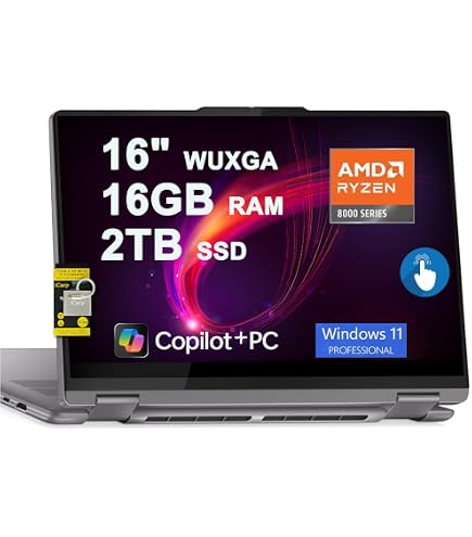 Amazon.com: Lenovo Yoga 7 2-in-1 AI Laptop, 16