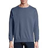 Hanes mens Oversized Sweatshirt for Women, Comfortwash Boyfriend Crewneck Sweatshirts, Garment-dyed Fleece (S–2xl)