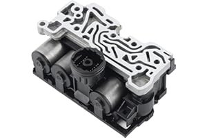 Farrme 5R55S Transmission Solenoid Block Pack for Ford Explorer, Mustang, for Mercury 4.0L 4.6L 5R55W 9L2Z7G234AA 58879WD Automatic Transmission Control Solenoid Pack Assembly Aftermarket Parts