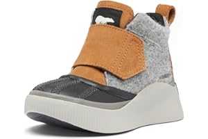 Sorel unisex-child Toddler Out N About Iv Strap Waterproof Boots
