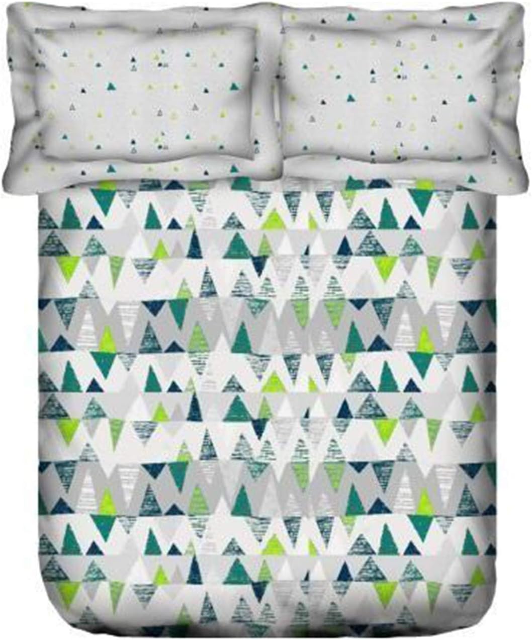 PorticoNew York Vienna Printed Cotton Multicolor Queen Double Bedsheet With Pillow Cover- 224 X 254 8130382