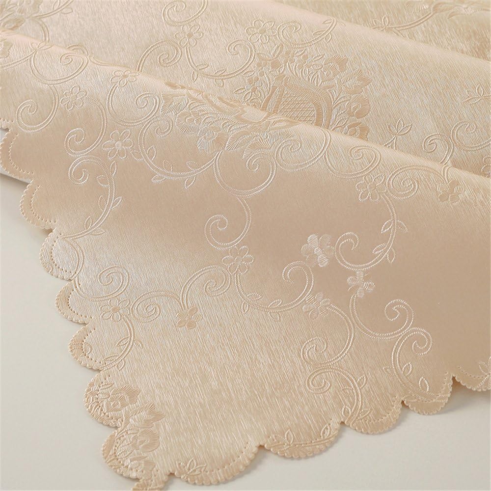 DFGDF Thickened tablecloth waterproof oil-free cleaning tablecloth dining Table Chair cushion Set Square tea Table TV cabinet tablecloth cloth,Yellow man,60*138CM