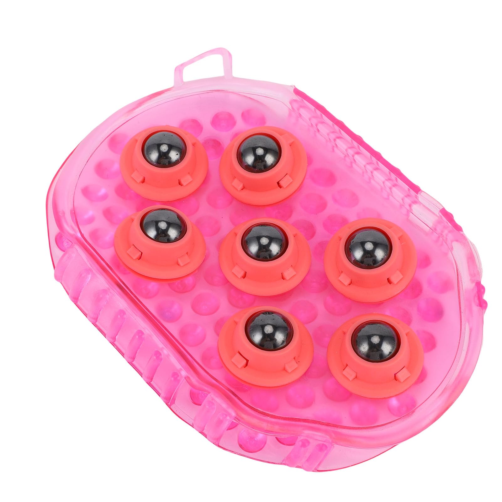 Cellulite Massager Brush Mitt 360° Rotating Stainless Steel Body Massage Glove for Thighs Muscle Pain Relief Ergonomic Design Cellulite Remover