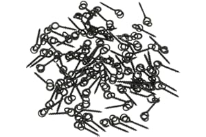 100Pcs Threaded Boilie Bait Screws for Carp Hair Rigs Hooks Carp Fishing Terminal Tackle Practical Design