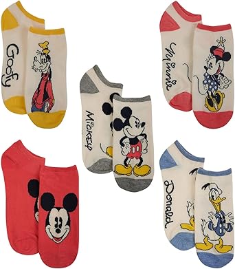 Disney womens Disney Classic 5-pack No 