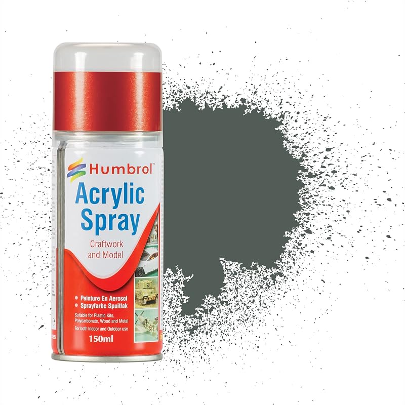 Humbrol Modellers Spray Paint AD6001 No 1 Primer 150ml Fast-Drying