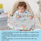 PewinGo Weaning Bib Full Cover Highchair Long Sleeves Waterproof view 3