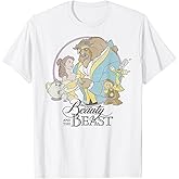 Disney Beauty and The Beast Classic Group Shot T-Shirt