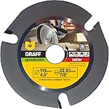 GRAFF SPEEDCUTTER 4 ½ Wood Carving Disc for Angle