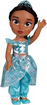 Disney Princess Jasmine Fashion Doll 14in Removable Jumpsuit Tiara Shoes Brush view 2