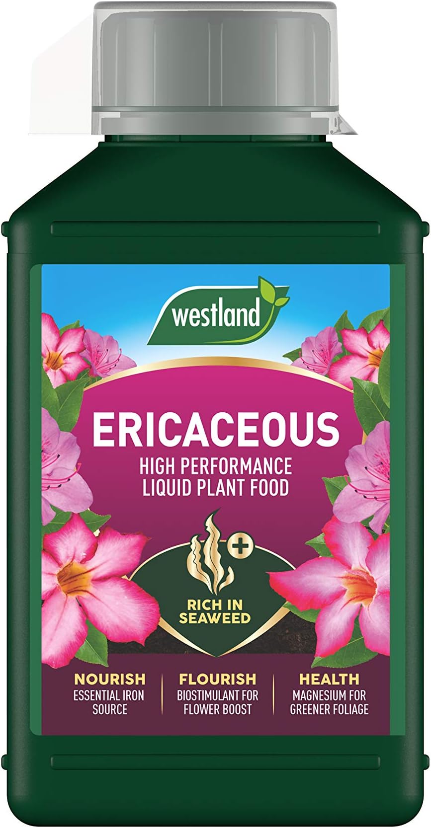 Westland Ericaceous High Performance Liquid Plant Food 1 Litre Green