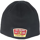 ZHATS NCAA Unisex-Adult NCAA Officially Licensed Beanie Edge Patch Switchback Black