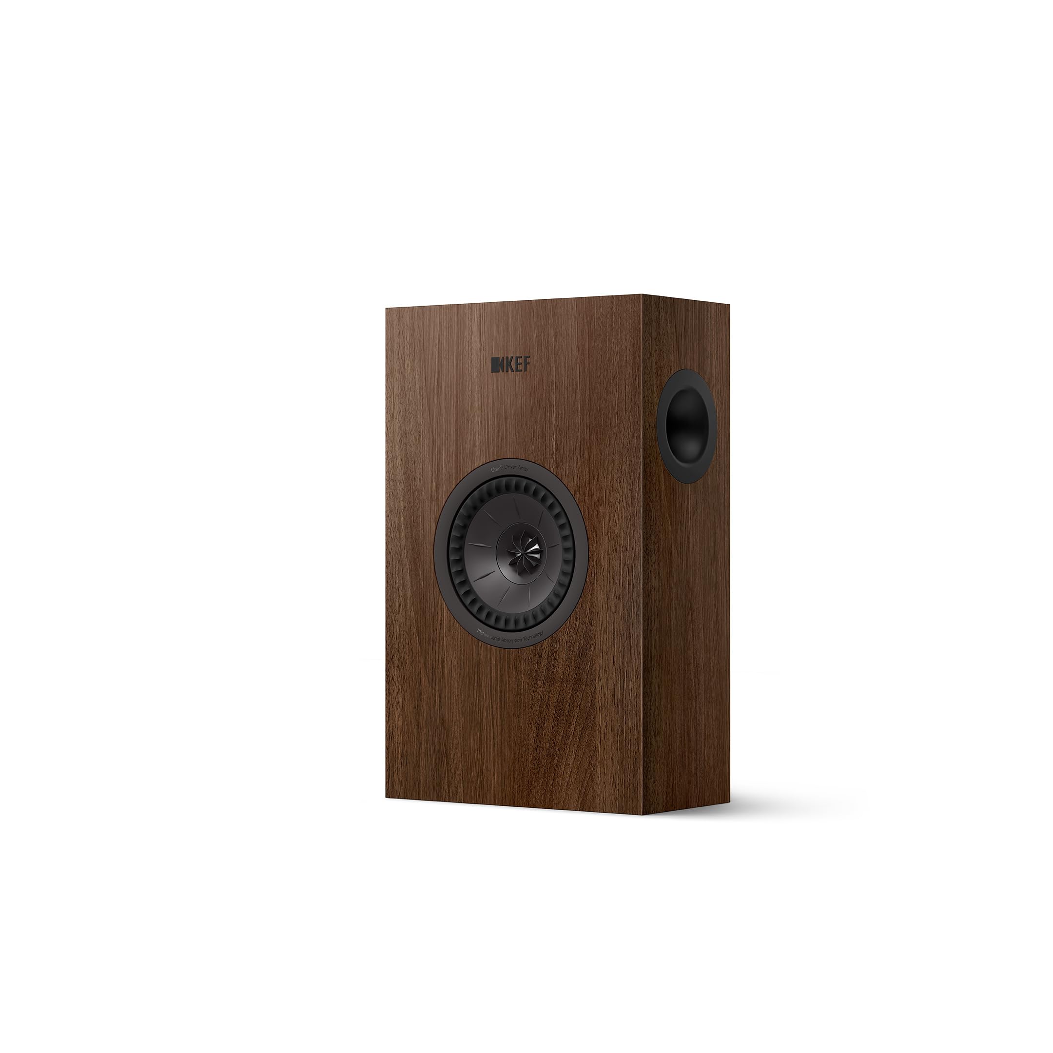 KEF Q4 Meta On-Wall Speaker (Walnut, Each)