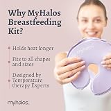 myhalos Breast Cooling Gel Pads for Postpartum & Breastfeeding Relief view 6