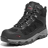 NORTIV 8 Waterproof Steel Toe Boots for Men Slip Resistant Safety Industrial Boots Paladin-Steel