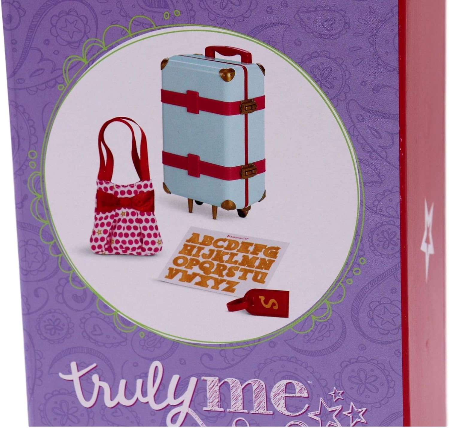 american girl travel in style luggage