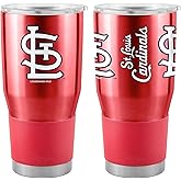 Logo Brands 527-S30T-1: St Louis Cardinals 30oz Full Color Gameday Stainless Tumbler