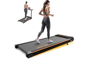 ACTFLAME Walking Pad with Incline, Portable Treadmill for Home, 2 in 1 Walking Pad Incline with Remote Control 265LB Capacity, 2.5HP Compact Treadmill with LED Display for Walking and Running