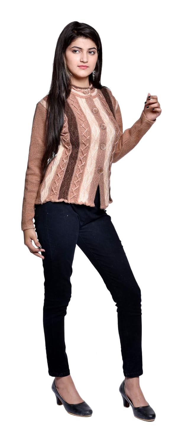 pilot full sleeve women's woolen cardigan