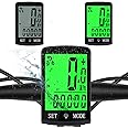 DonDofla Bike Computer and Bicycle Odometer Wireless Big Secrren 3.3IN MPH KM/H Bike Speedometer with Automatic Wake-Up Cycling Old School Speed Tracker Multi-Functions