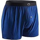 MORNIUNDER Viscose from Bamboo Mens Boxers for Men Underwear Shorts - Soft Loose Comfortable Breathable